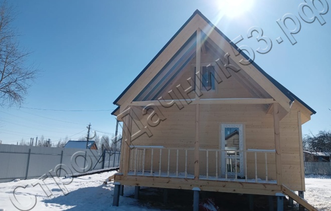 4 Каркасно-щитовой дом Д-89, 7х7м, 89 М², Тульская область, Киреевский район, г. Липки. (7)